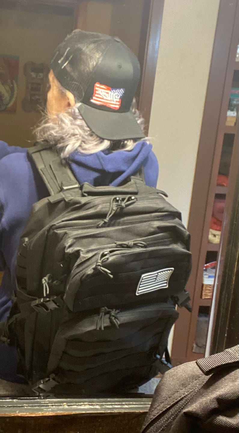 Customer photo review of Tactix H.T. Tactical Backpack