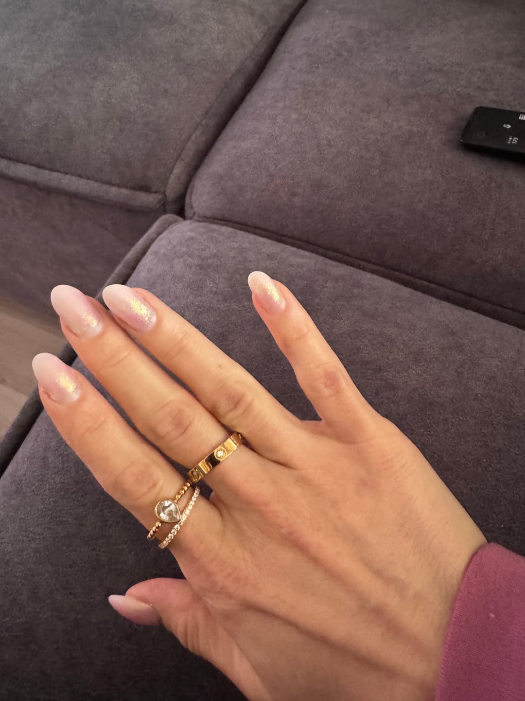 Customer photo review of Arianna Ring | 18K vergoldet