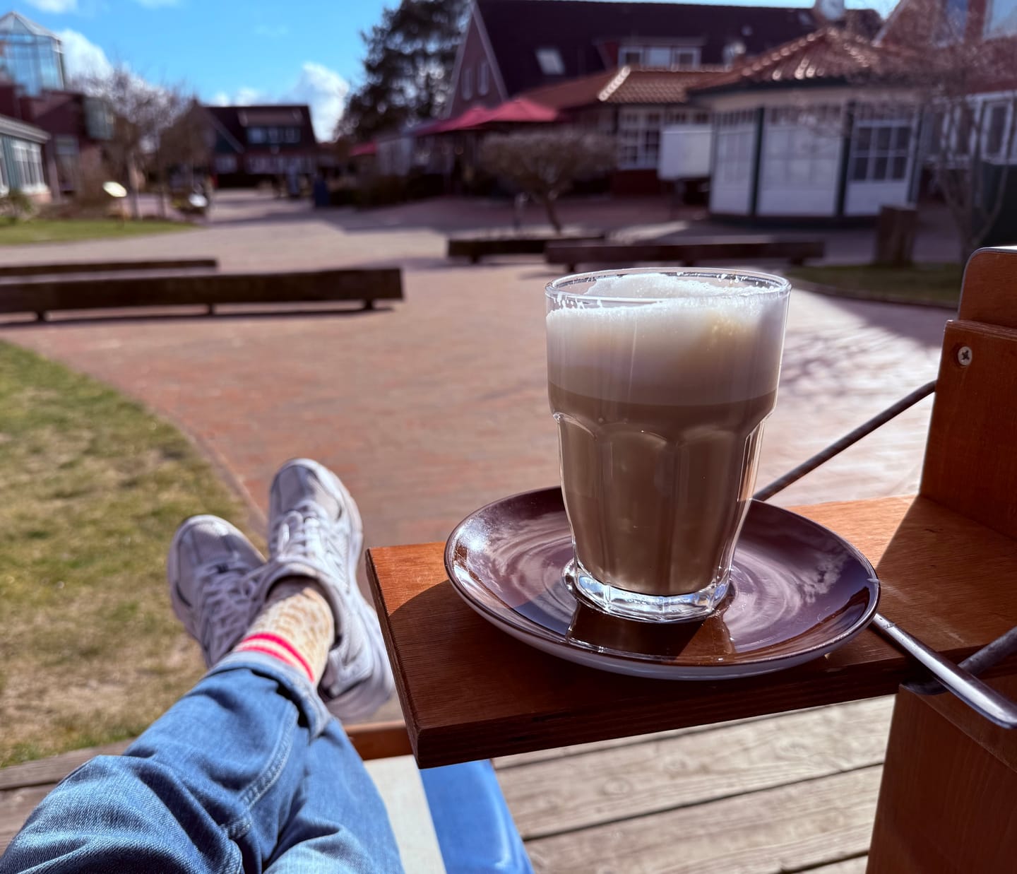 Customer photo review of Tennissocke AMANDA 1.0 - latte/pink