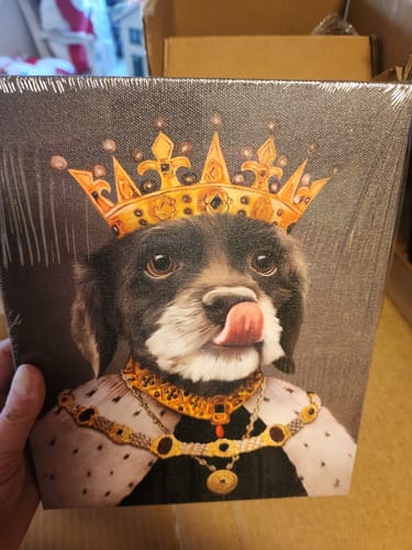 Customer photo review of Crowned King