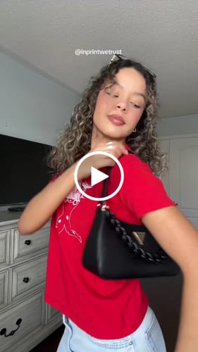 Customer video review of party for one baby tee