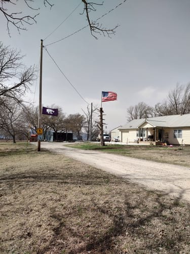 Customer photo review of 5' x 8' American Flag