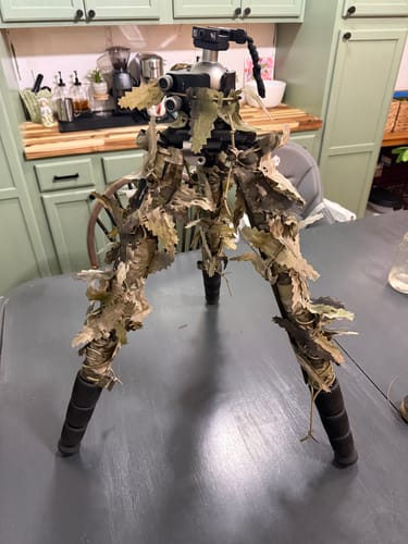 Customer photo review of Predator Ghillie™ APEX TRIPOD WRAP