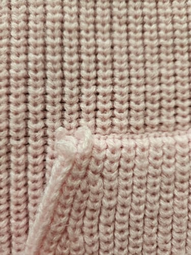 Customer photo review of Love Knit Hoodie