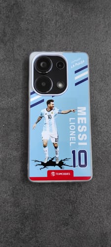Customer photo review of Coque joueur LIONEL LEO MESSI ARGENTINE 2 - TEAMCOQUES