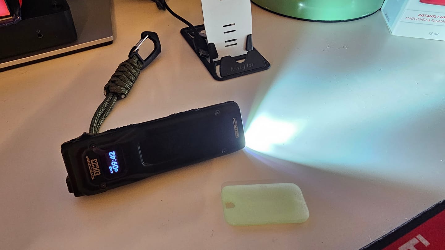 Customer photo review of EDC23 - 2500 lumens