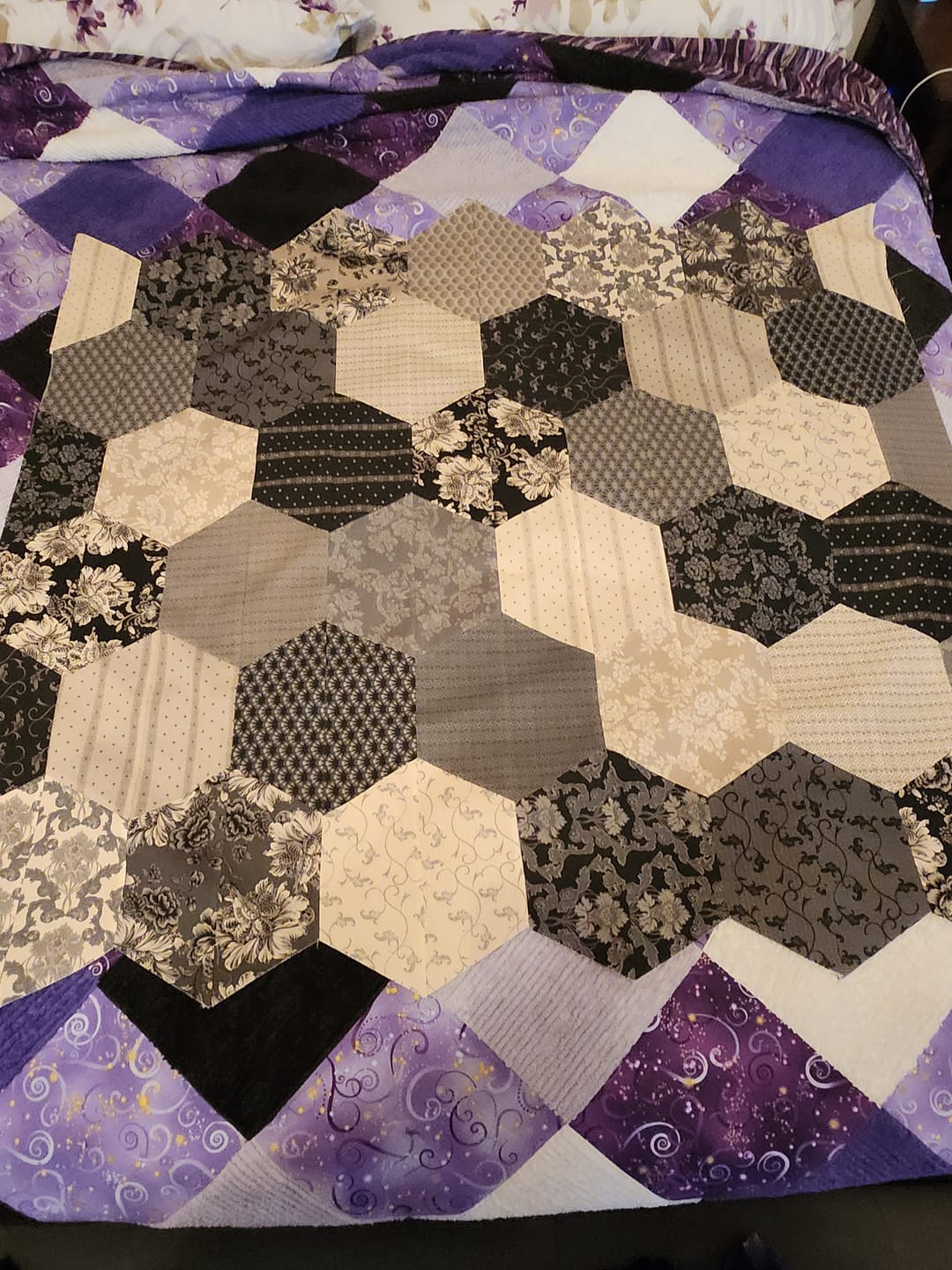 Customer photo review of True Fabrics - Cotillion - Precut Fabric