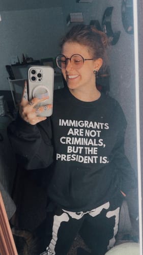 Customer photo review of Breathe Unisex Sweatshirt