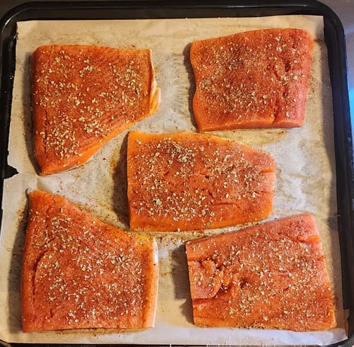 Customer photo review of Wild Caught Alaskan Sockeye Salmon