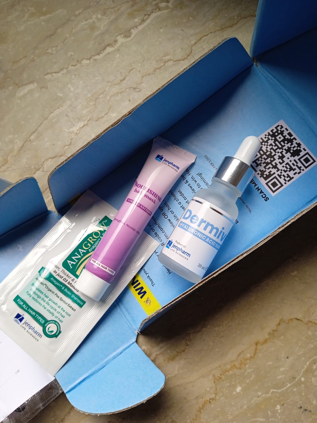 Customer photo review of Dermive Hydrating Serum