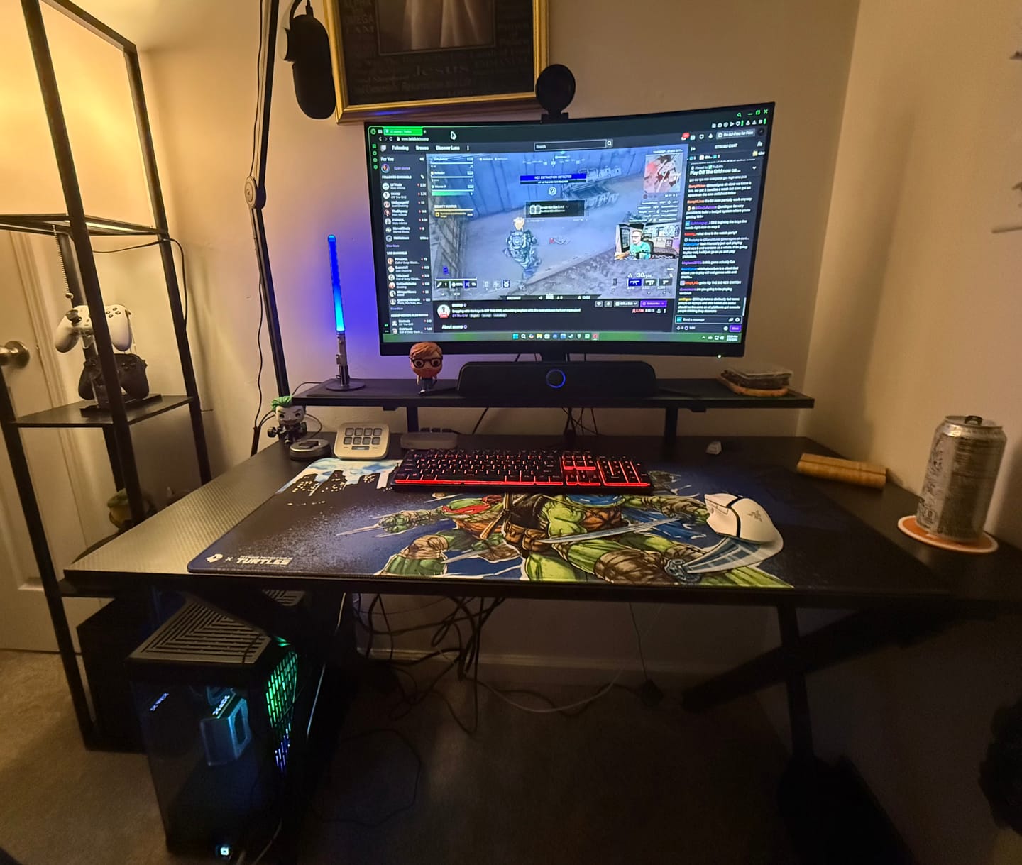 Customer photo review of Oni Deskpad - Teenage Mutant Ninja Turtles