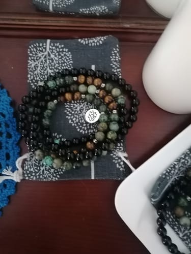 Customer photo review of Japa mala "Protégete" 108 cuentas