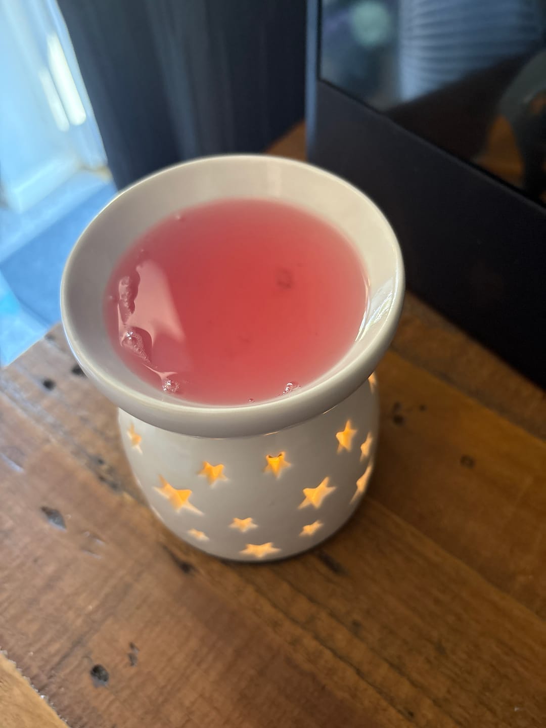 Customer photo review of Red Baccarat Gel Melt