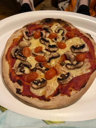 Customer photo review of Sourdough Pizza Bases