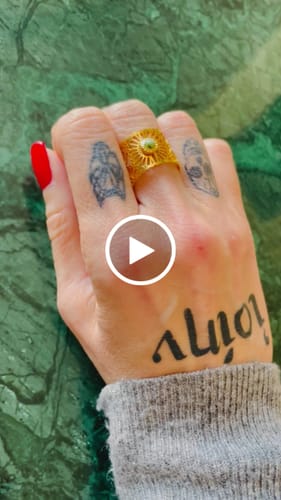 Customer video review of Anello "Dolce intreccio"