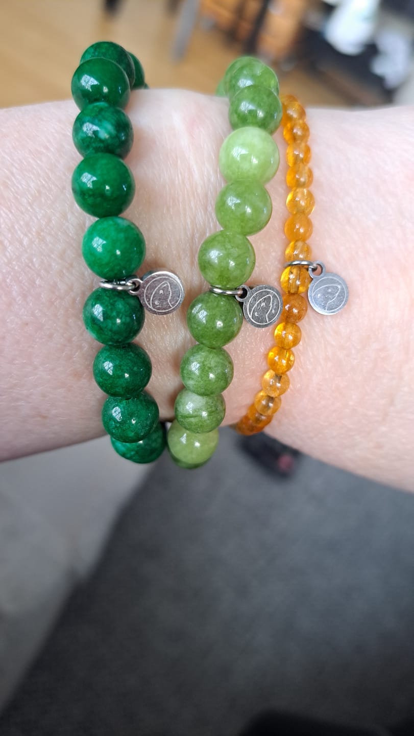 Customer photo review of Peridot Bracelet