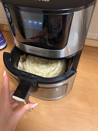 Customer photo review of Air Fryer Novio Grill & Fry