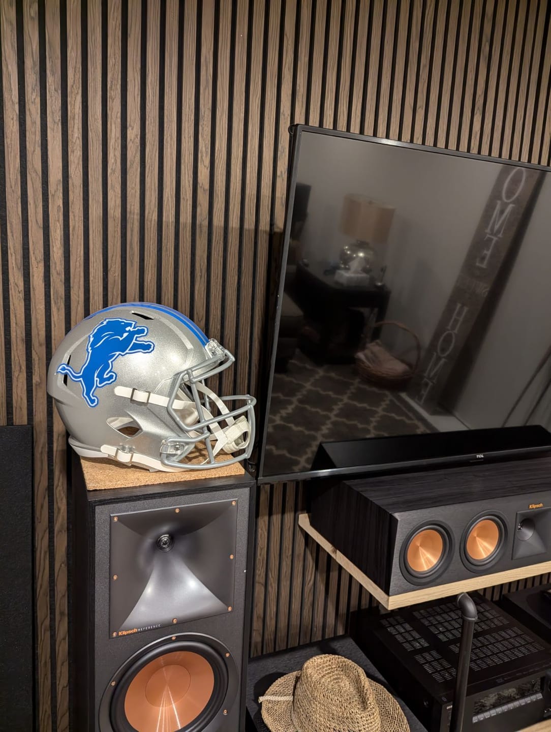 Customer photo review of Buffalo Bills Riddell Speed Replica Helmet