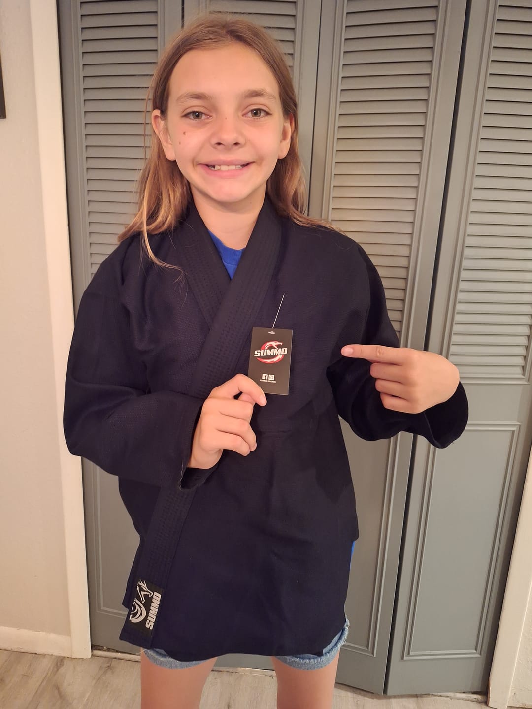 Customer photo review of Summo Basic Black Brazilian Jiu Jitsu Gi Jacket