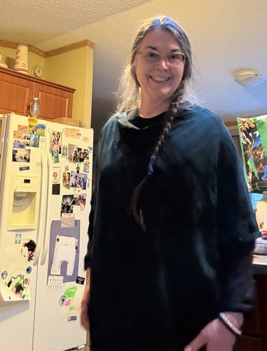 Customer photo review of Bamboo Poncho