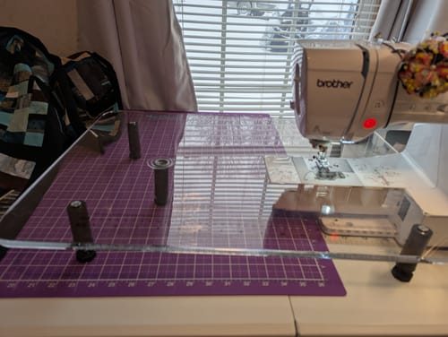 Customer photo review of Sew Steady Sewing Machine Extension Table