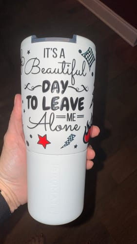 Customer photo review of Nav Tumbler | 35 oz