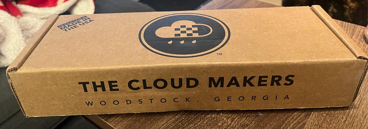 Customer photo review of Original Dripping Rain Cloud