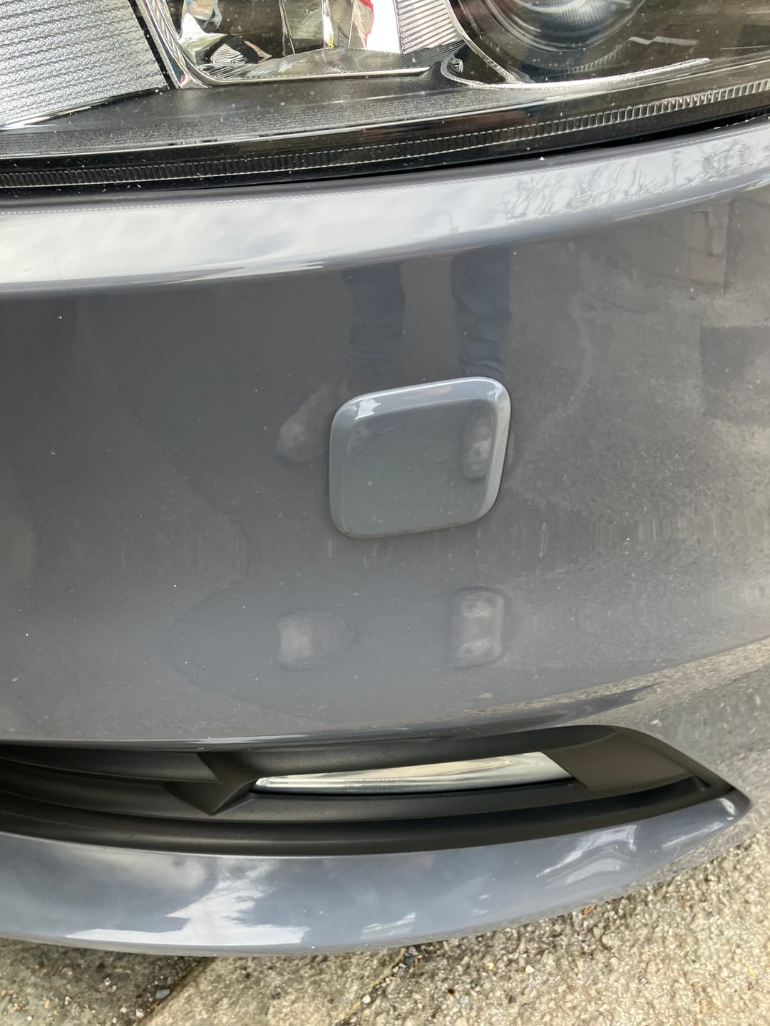 Customer photo review of Genuine Ford Headlight Washer Covers - Mk3.5 Ford Focus ST