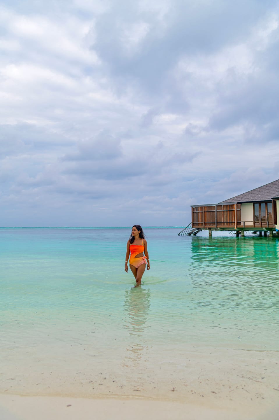 Customer photo review of Sunset Swimsuit With Sarong