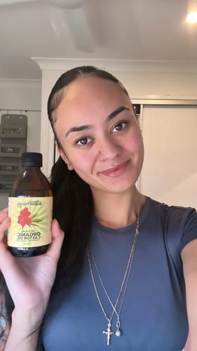 Customer photo review of Organic Castor Oil