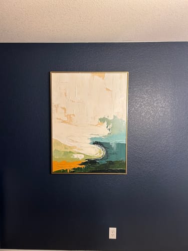 Customer review photo for COLORFUL PAINTING #CA117