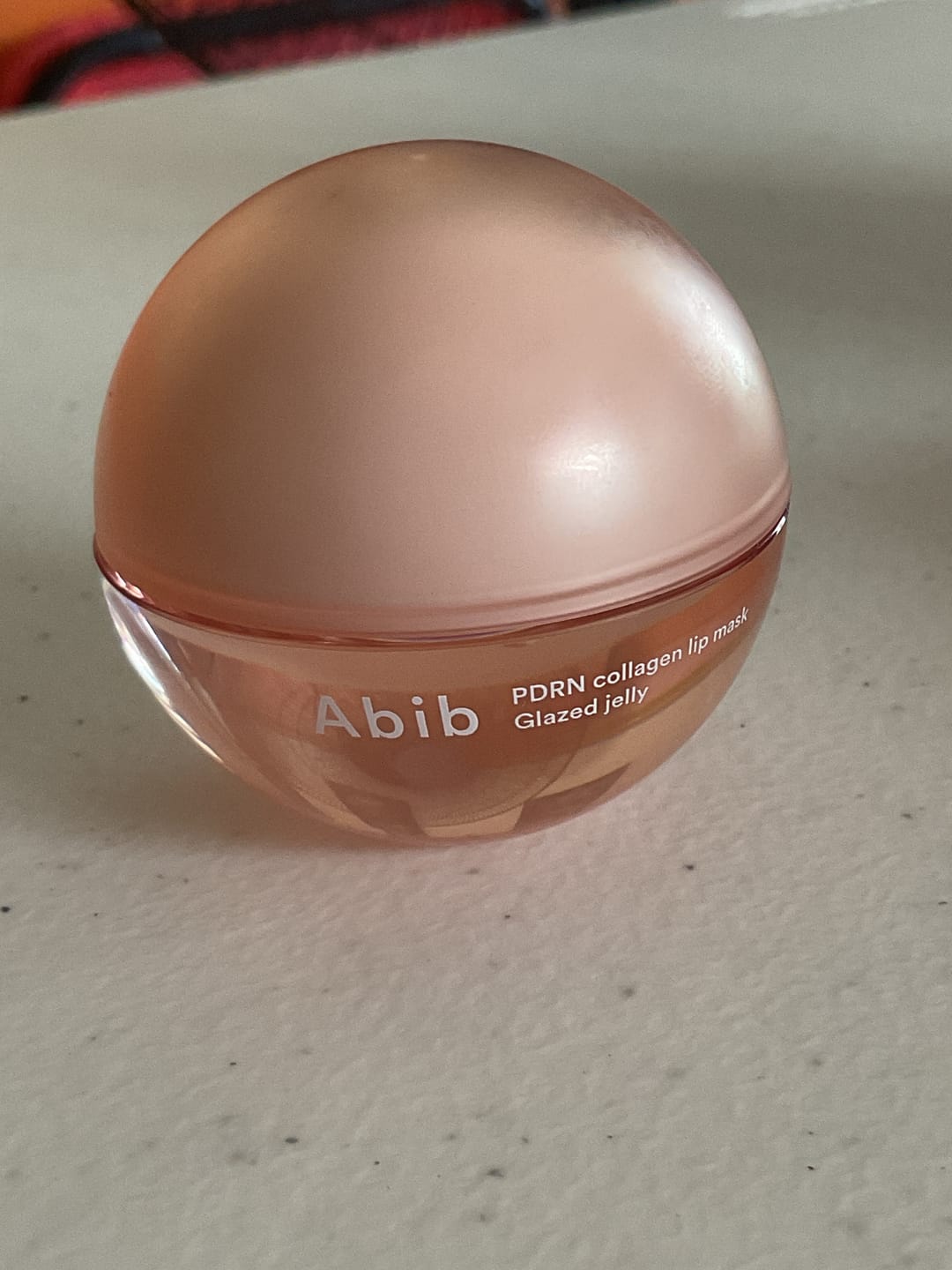 Customer photo review of PDRN Collagen Lip Mask Glazed Jelly