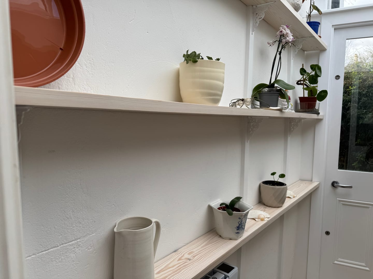 Customer photo review of 8 x 10 Inch Majestic Cast Iron Shelf Bracket