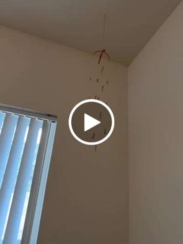 Customer video review of Blue Aura Quartz Mobile - Healing Energy