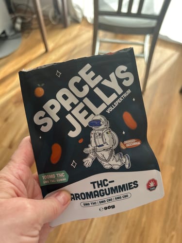 Customer photo review of THC Spacejellies Vollspektrum | 100mg THC | 20 Stk.