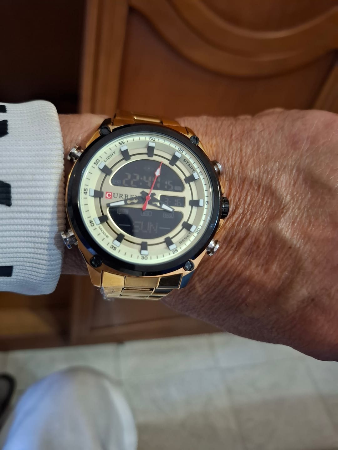 Customer photo review of Curren Sydney® orologio uomo acciaio