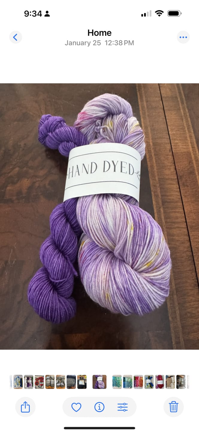 Customer photo review of Sock Premium Fingering