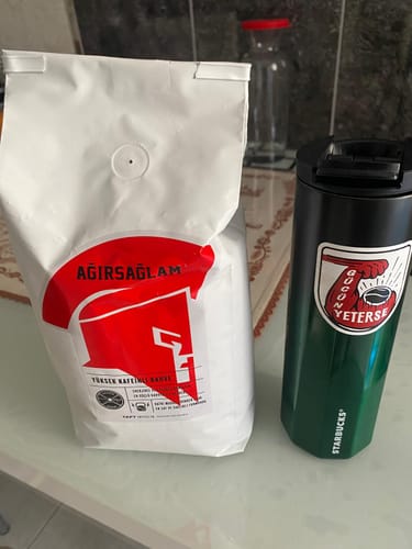 Customer photo review of Ağırsağlam Kahve 1kg.