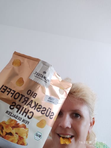 Customer photo review of Bio Süßkartoffel Chips