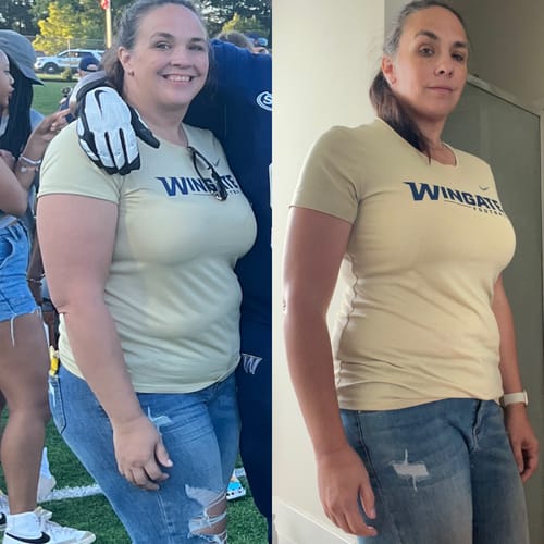 Customer photo review of Semaglutide Weight Loss Program