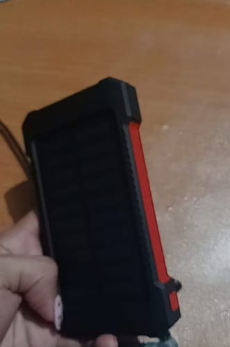 Customer photo review of SolaBank Wireless Charging Powerbank 10000mAh