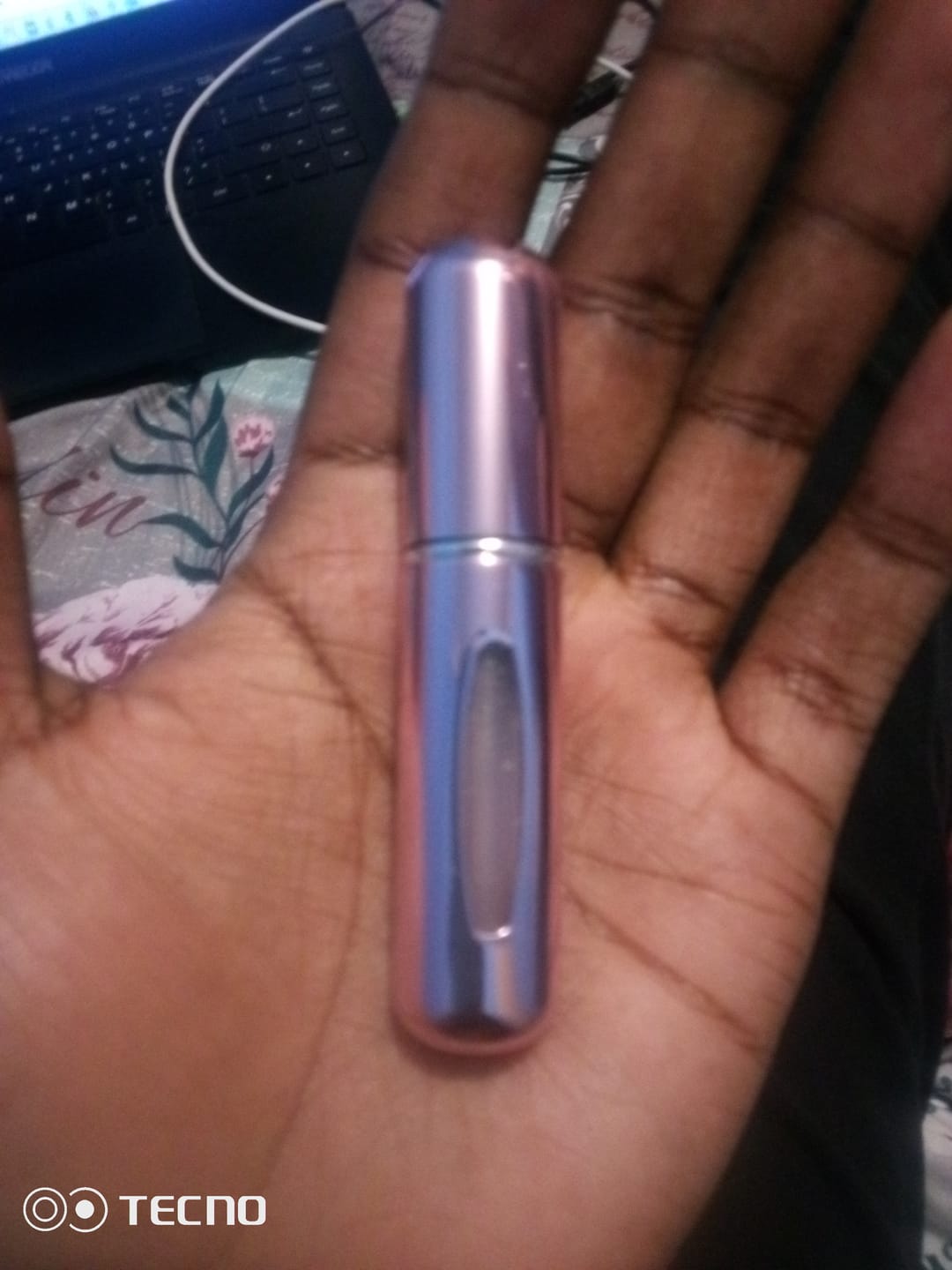 Customer photo review of Refillable Mini Perfume Spray Bottle - 5ml capacity