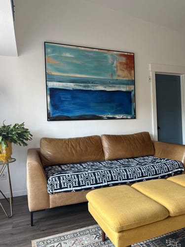 Customer review photo for Colorful Painting #CA217