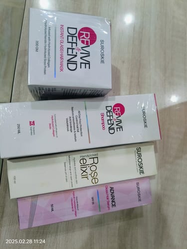 Customer photo review of REVIVE & DEFEND SHAMPOO