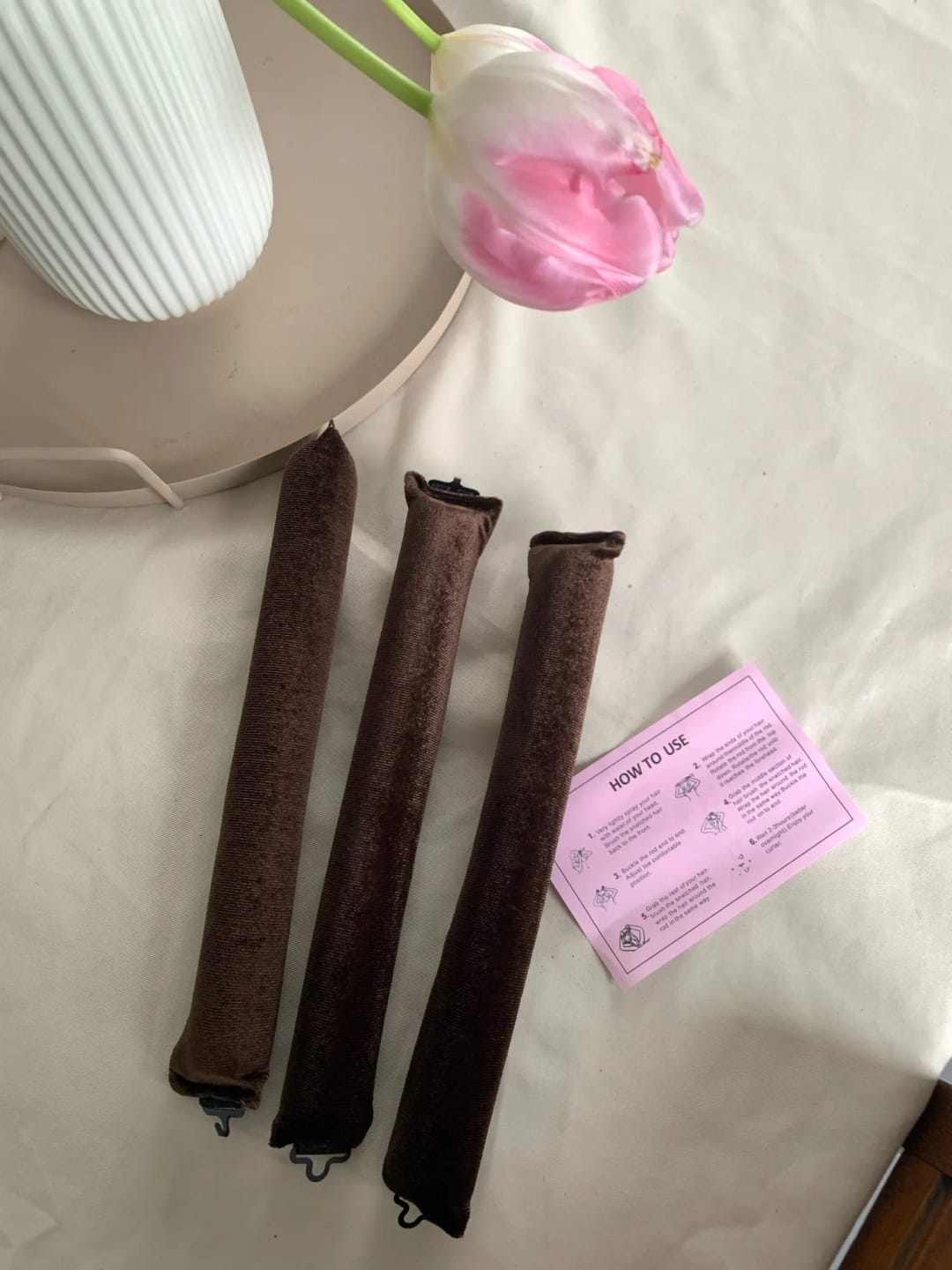 Customer photo review of Heatless Curling Rods