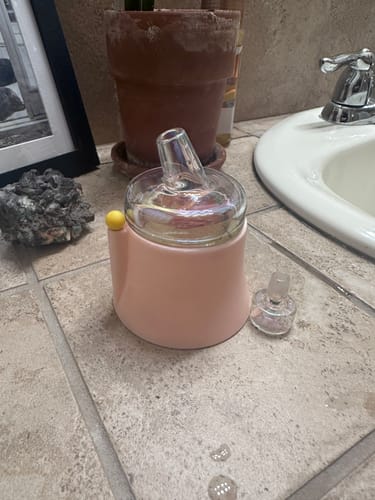 Customer photo review of The Bubbler Iridescent - Bubblegum