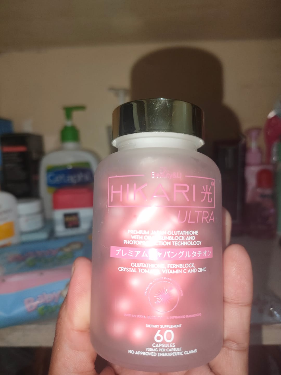 Customer photo review of BEST SELLER! Hikari Glutathione Capsule