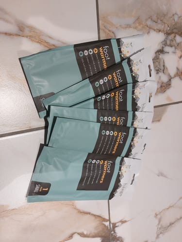 Customer photo review of Pėdų šiltukai (vidpadžiai) Foot warmers