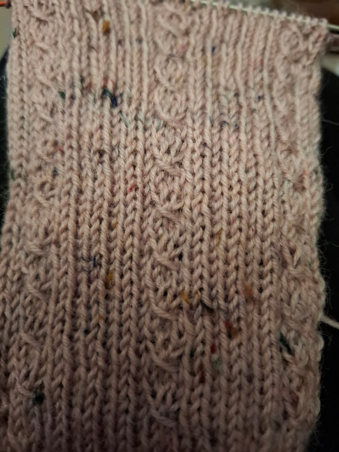 Customer photo review of Rico Superba Tweed 4 Ply Sock Yarn