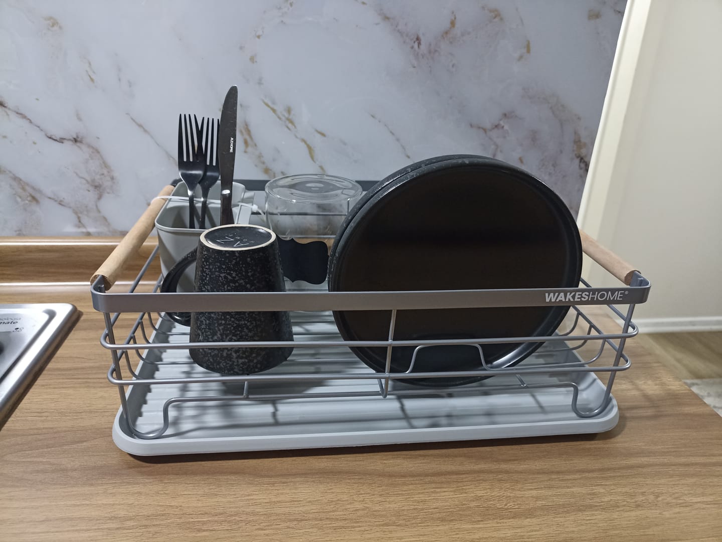 Customer photo review of Escurridor De Platos Secador De Loza Organizador De Cocina